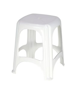 Banqueta Tramontina Niterói ECO em Polipropileno Branco