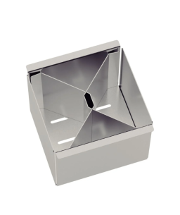 Escorredor Porta Talheres Tramontina Aço Inox 15x16 cm P/ Calha Umida 94534/024