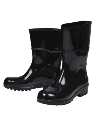 BOTA PVC CANO MEDIO S/FORRO N.39