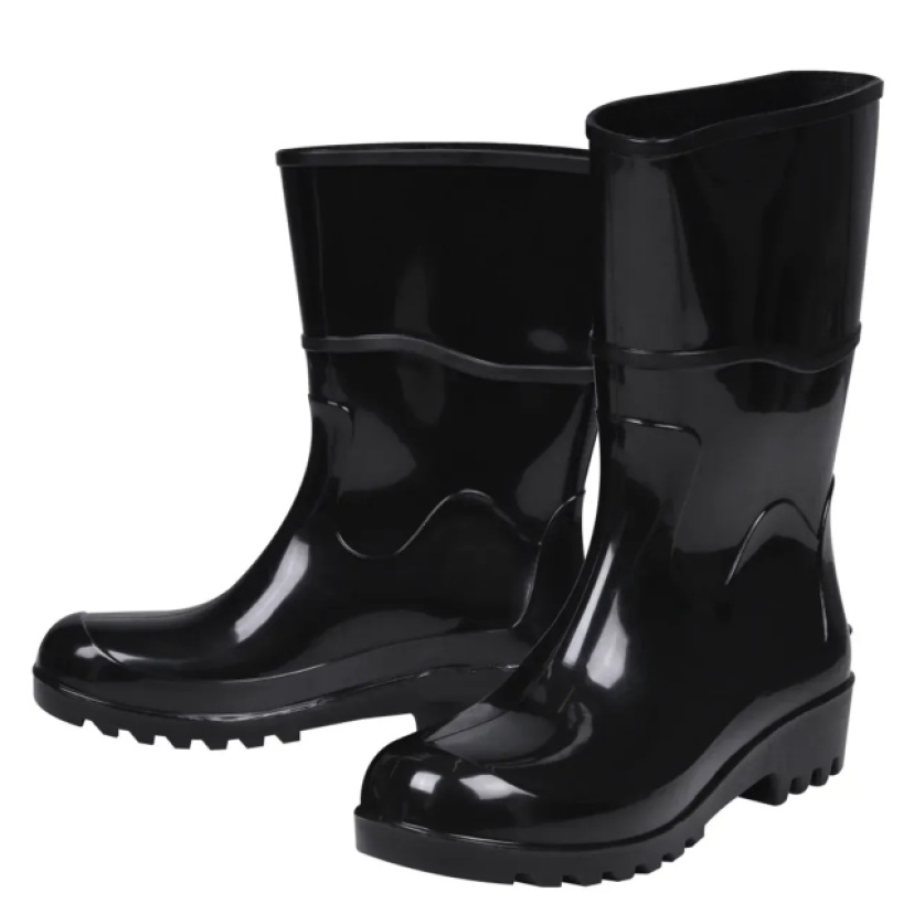 BOTA PVC CANO MEDIO S/FORRO N.40