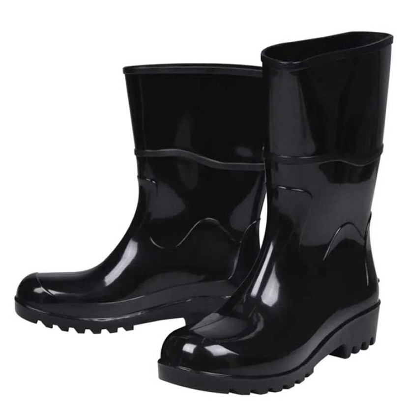 BOTA PVC CANO MEDIO S/FORRO N.39