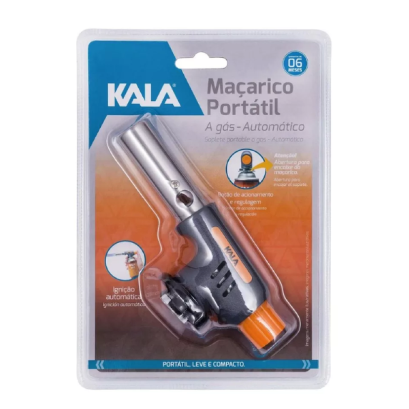 Maçarico Portátil a Gás Automático Kala 869333