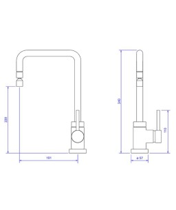Misturador Monocomando Cozinha Spin Deca 2270.C72