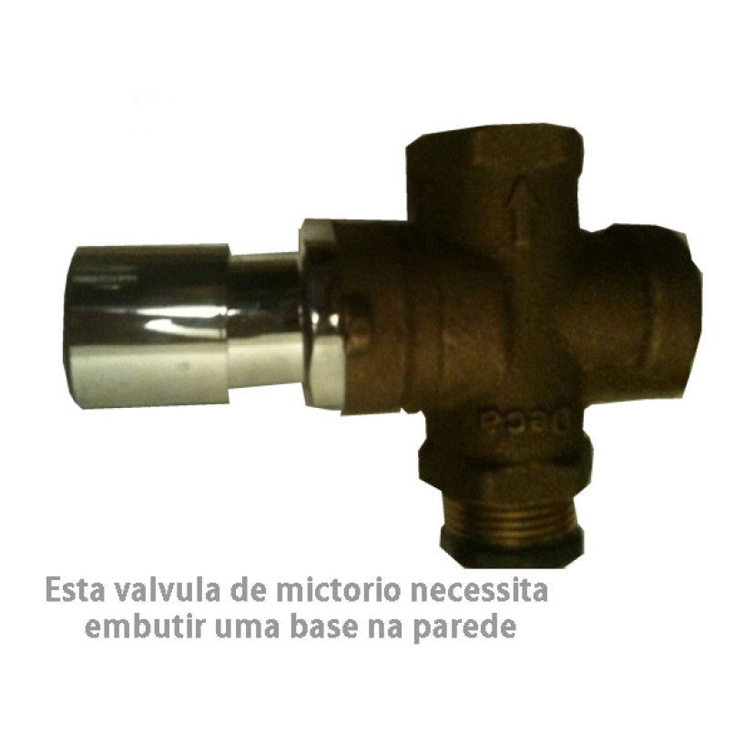 Valvula de mictorio Embutida com fechamento automatico Deca 2574.C