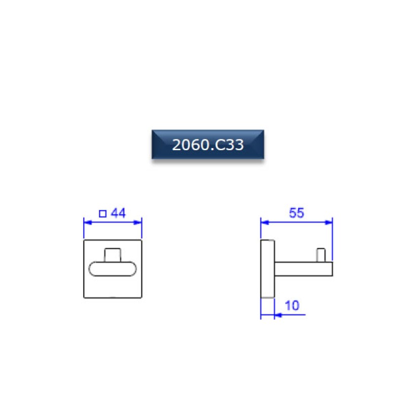 Cabide Polo Deca 2060.C33
