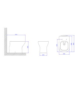 Bacia Convencional Axis Deca Branco P.47.17