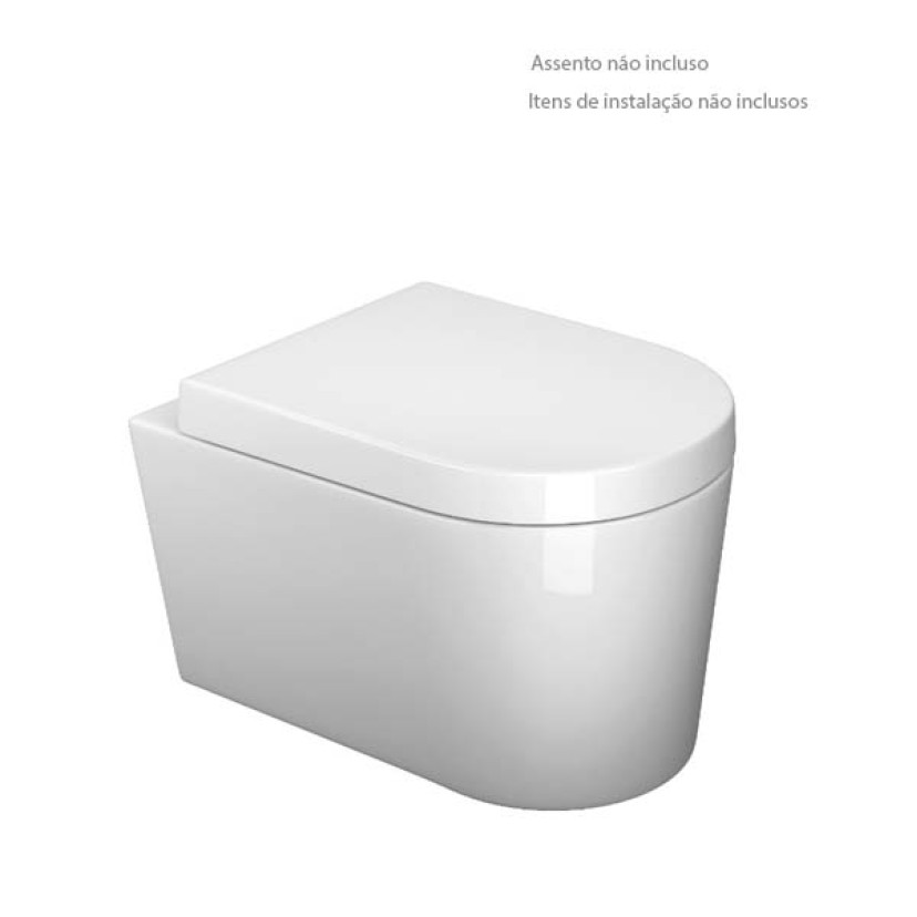 Bacia Convencional Suspensa LK Deca Branco P.232.17